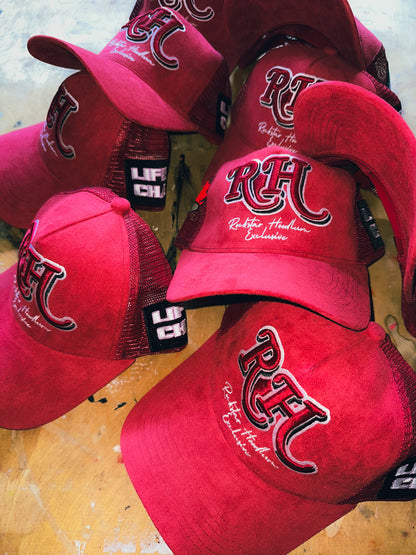 PSYCHO STARZ TRUCKER HAT - RED