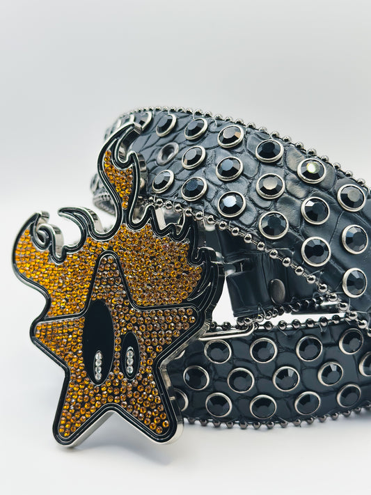 PSYCHO STAR BELT (Black)