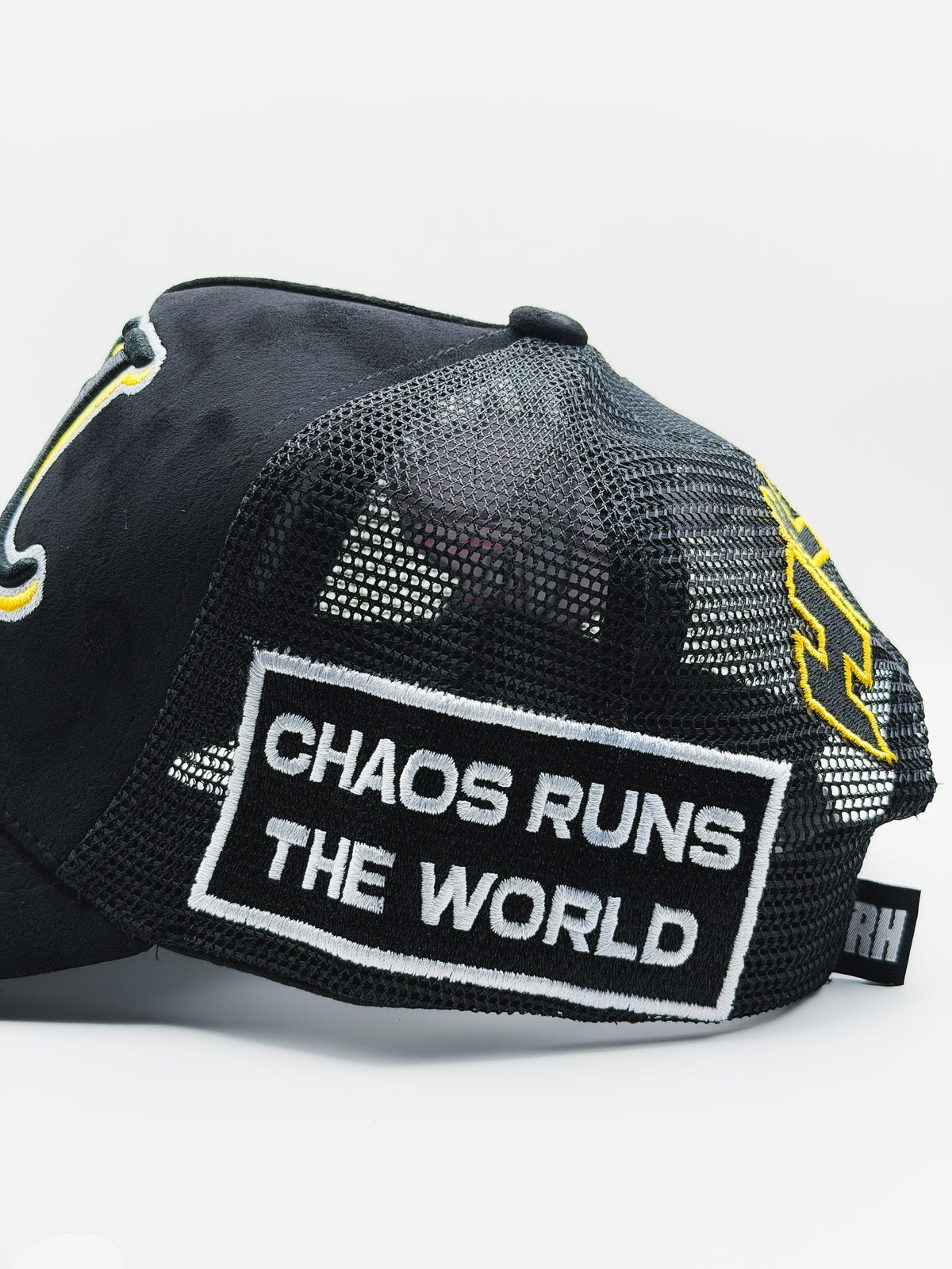 Psycho Star Trucker Hat (Black/Pink)