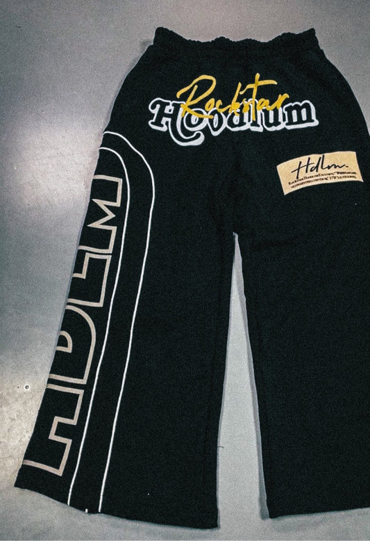 “HDLM” Wide leg Sweatpants