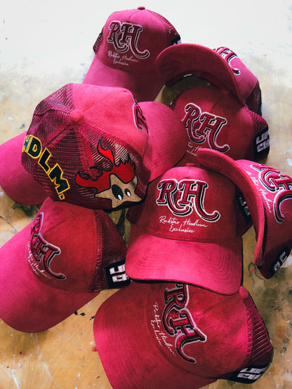 PSYCHO STARZ TRUCKER HAT - RED