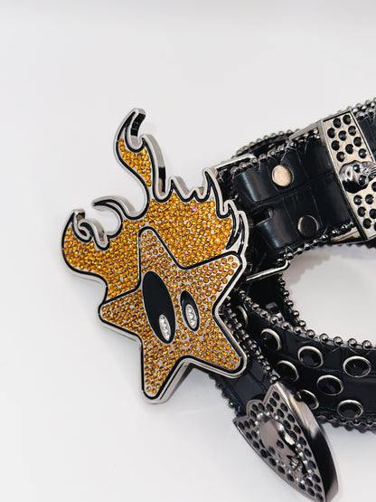 PSYCHO STAR BELT (Black)
