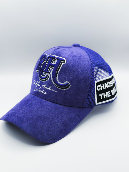 Psycho Star Trucker Hat ( Purple)