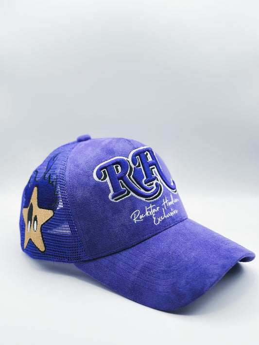Psycho Star Trucker Hat ( Purple)