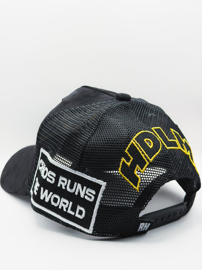 Psycho Star Trucker Hat (Black/Red)