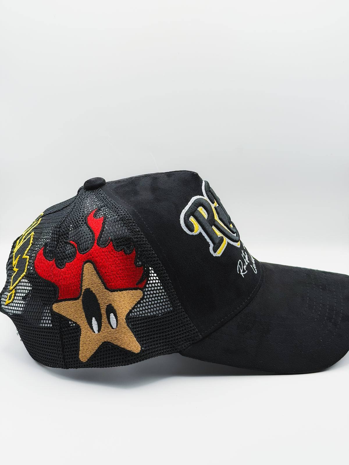 Psycho Star Trucker Hat (Black/Red)