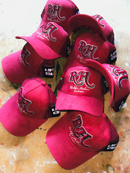 PSYCHO STARZ TRUCKER HAT - RED