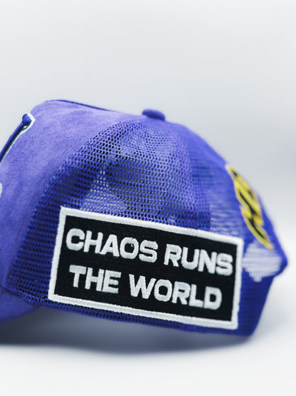 Psycho Star Trucker Hat ( Purple)