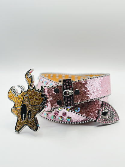 PSYCHO STAR BELT (Pink)