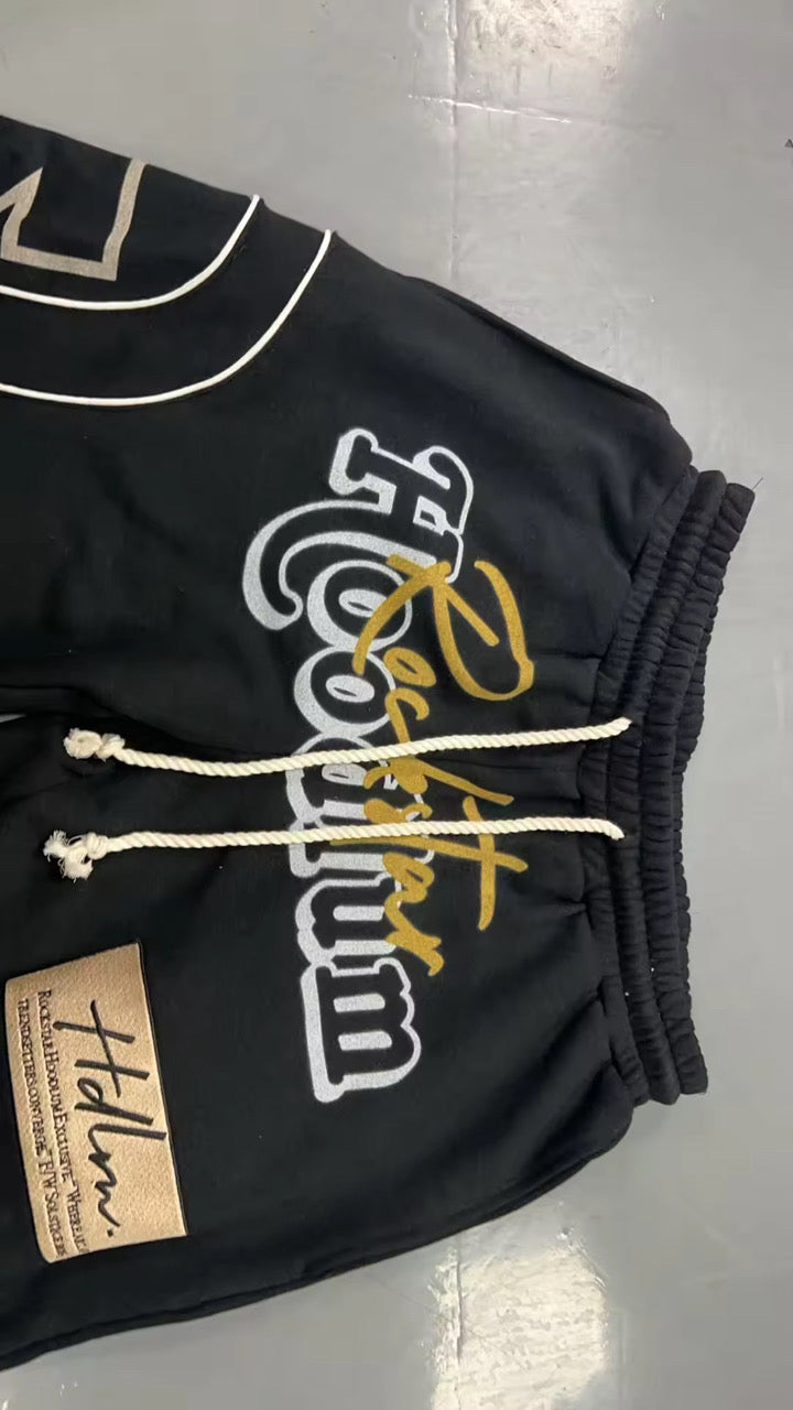 “HDLM” Wide leg Sweatpants