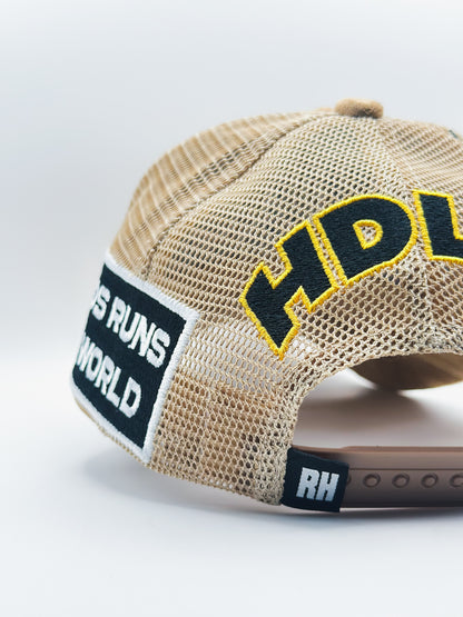 Psycho Star Trucker Hat (Cream)