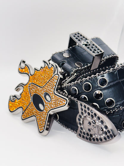 PSYCHO STAR BELT (Black)