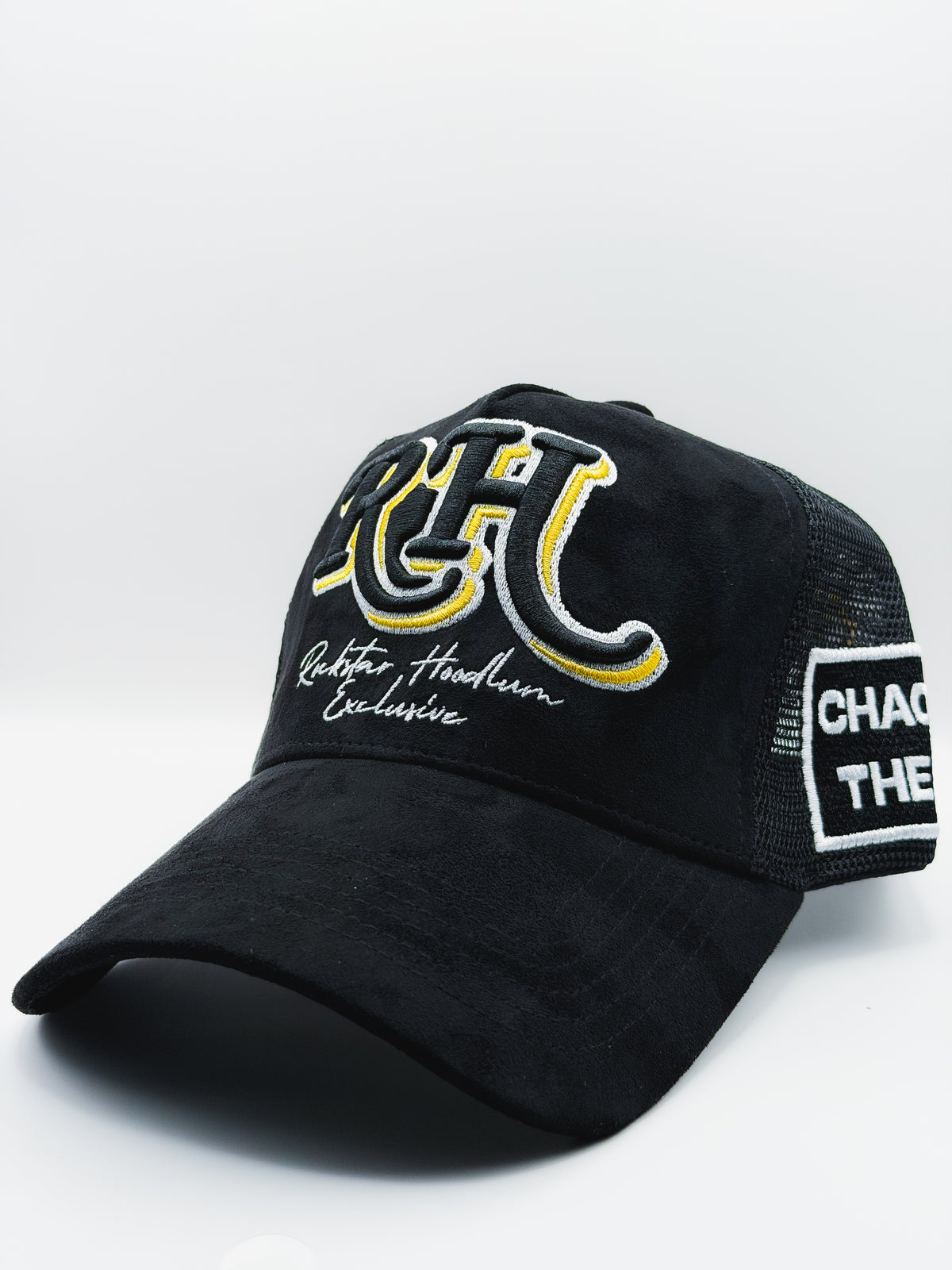 Psycho Star Trucker Hat (Black/Pink)