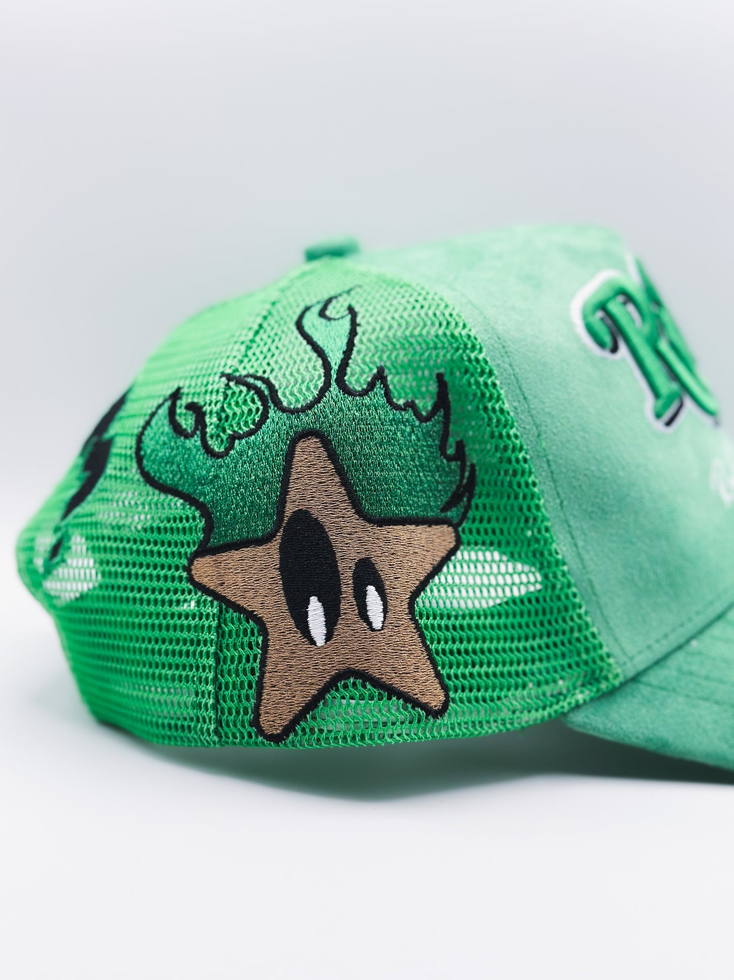 Psycho Star Trucker Hat (Green)