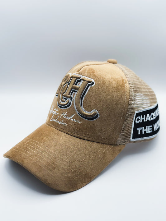 Psycho Star Trucker Hat (Cream)