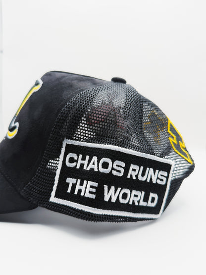 Psycho Star Trucker Hat (Black/Red)