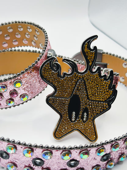 PSYCHO STAR BELT (Pink)