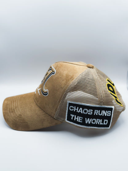Psycho Star Trucker Hat (Cream)