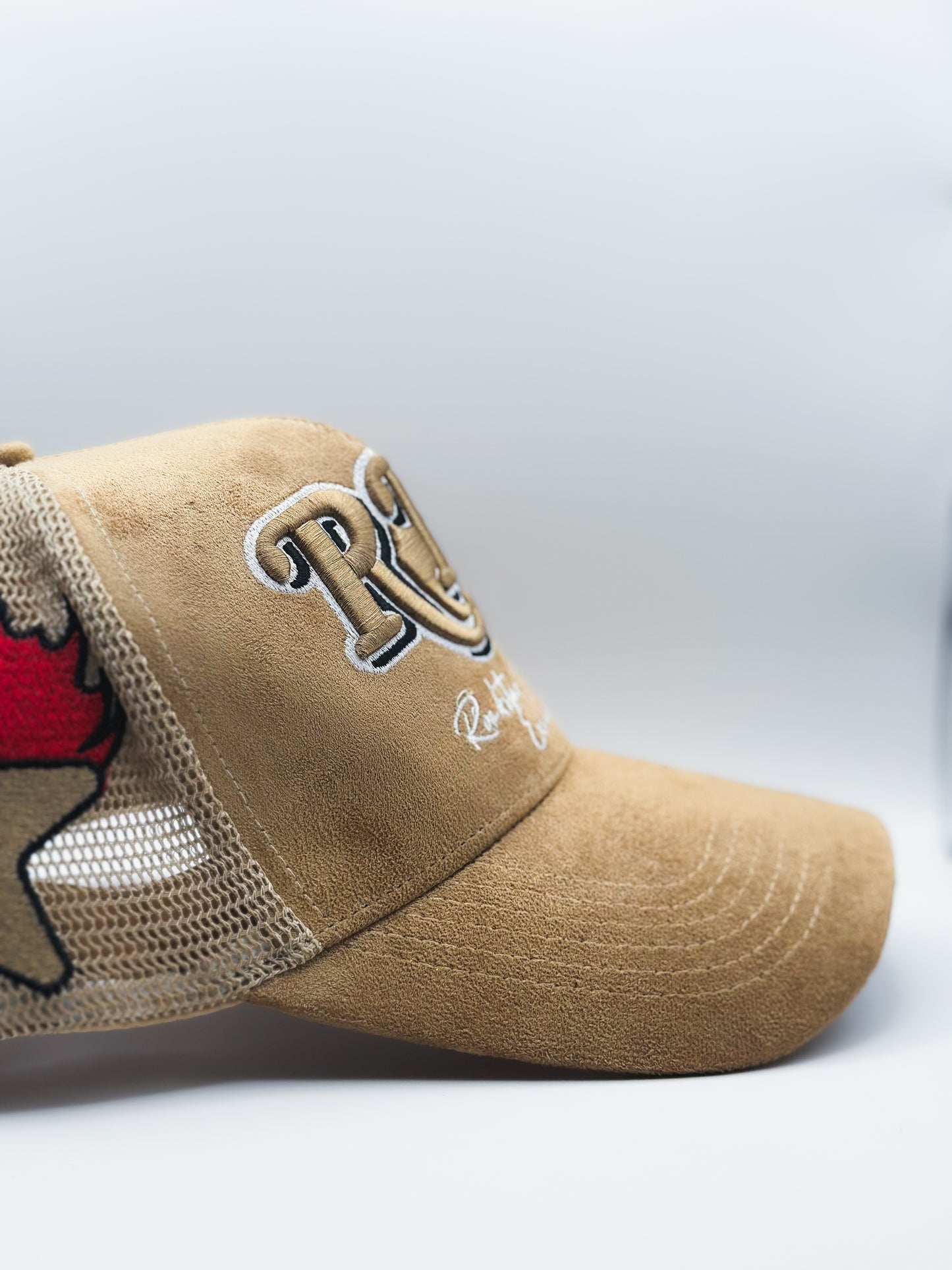 Psycho Star Trucker Hat (Cream)