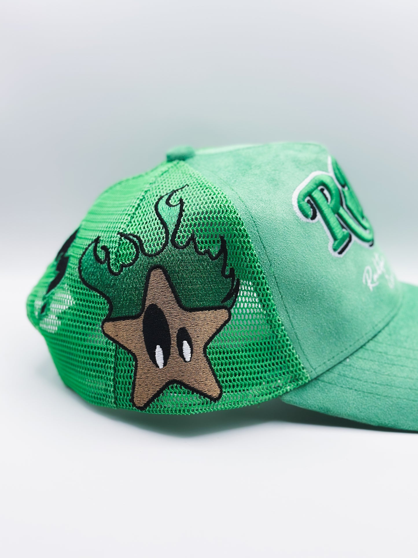 Psycho Star Trucker Hat (Green)