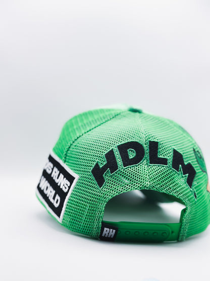 Psycho Star Trucker Hat (Green)